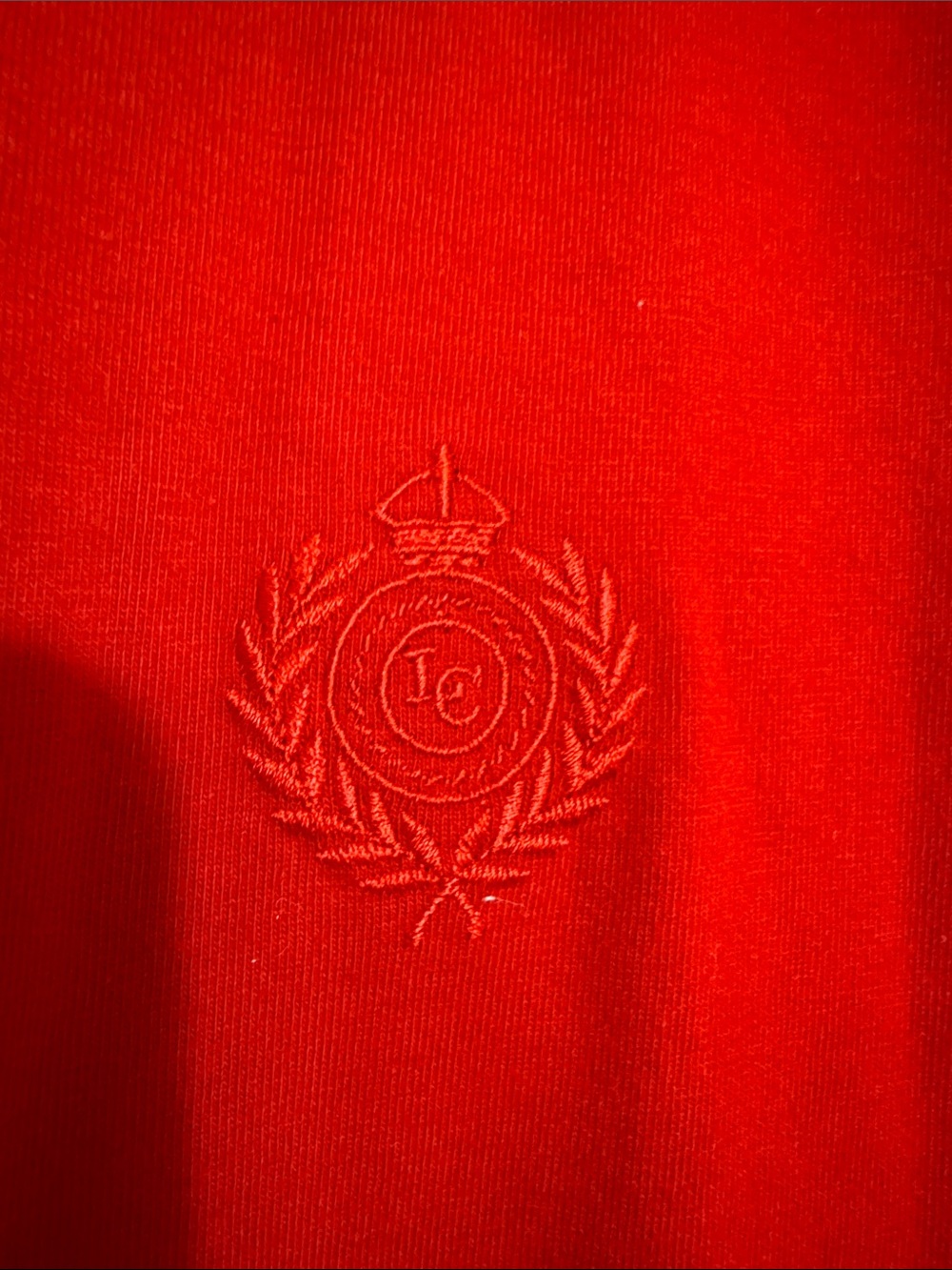 Liz Sport Red Crewneck T-Shirt - Classic Casual - Picture 3 of 3